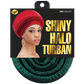 Shiny Halo Turban - 6 pcs set