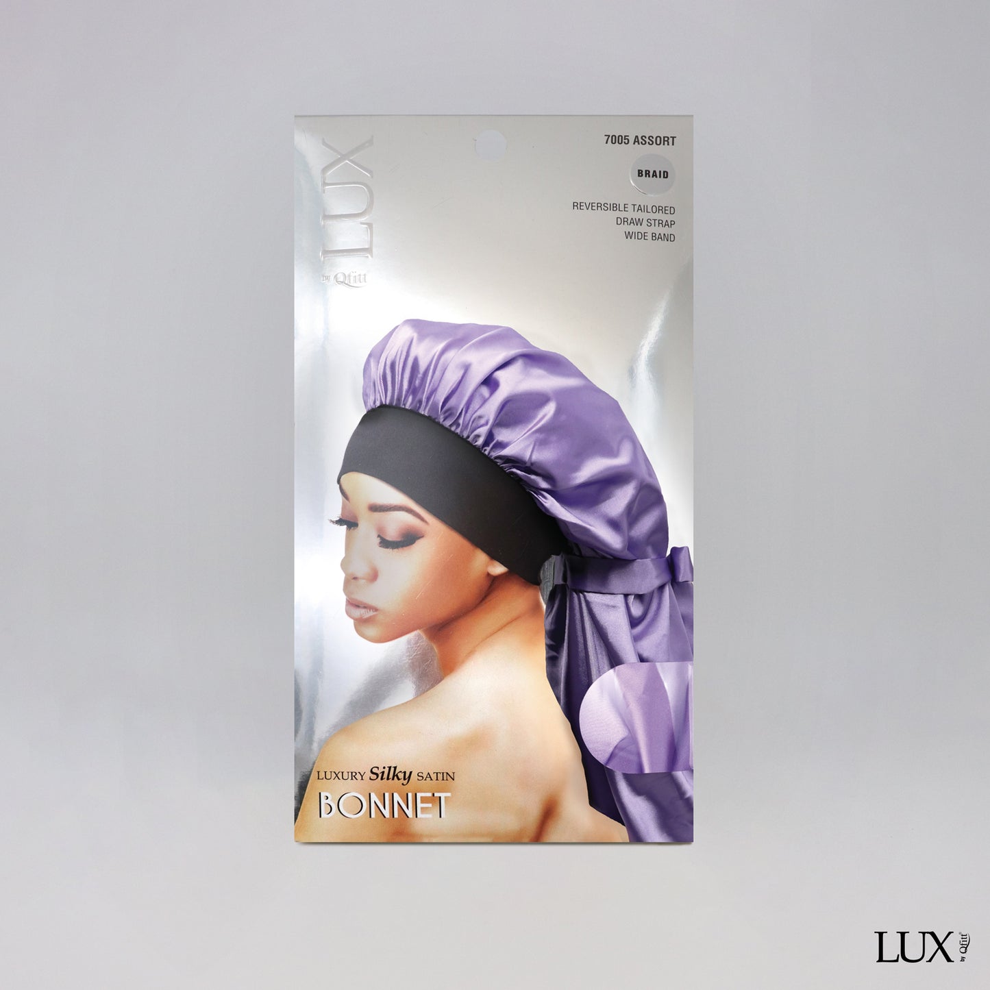 BRAID LUXURY SILKY SATIN BONNET - SOLID