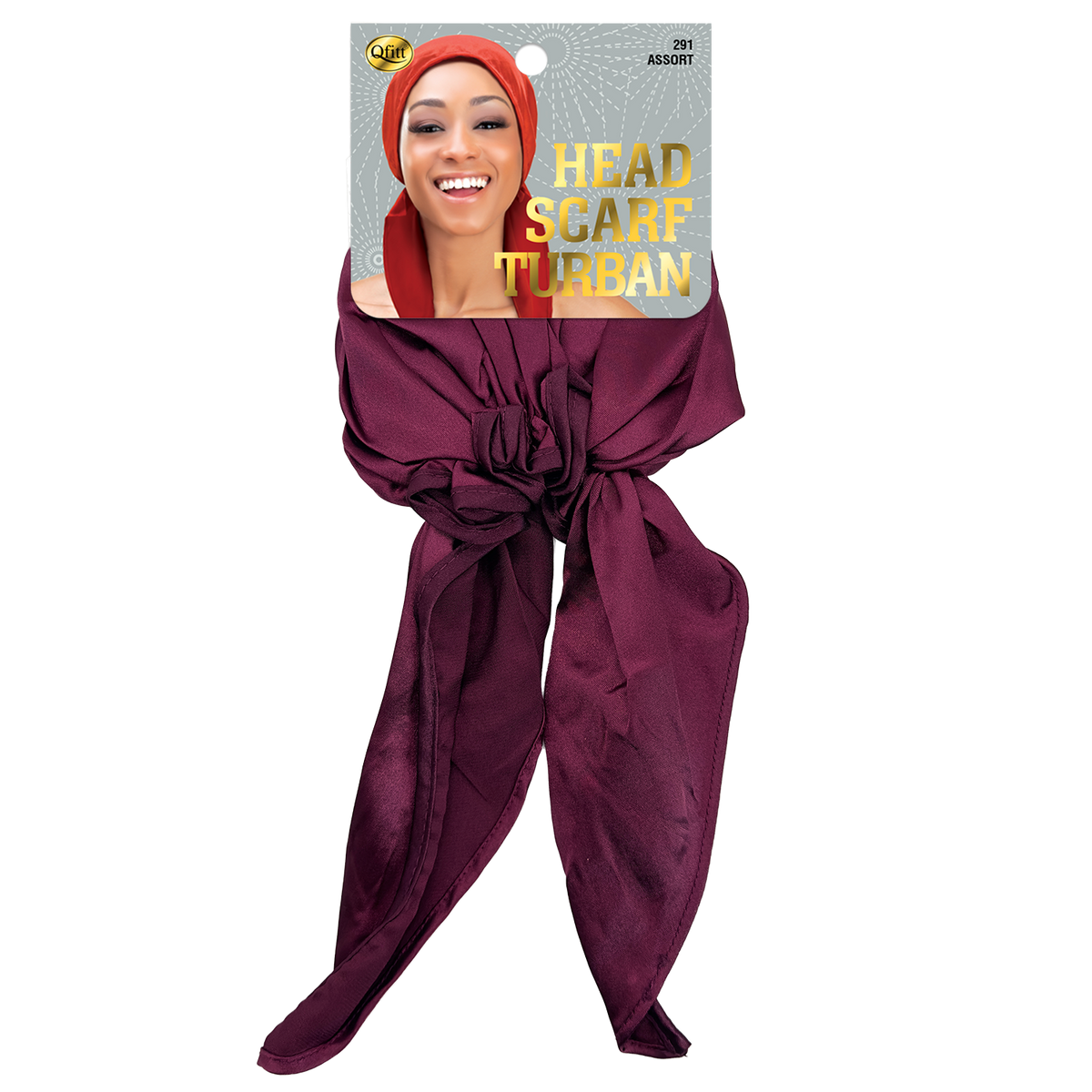 Head Scarf Turban - 6 pcs set