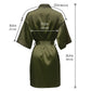 LUX ROBE SHORT [OLIVE]