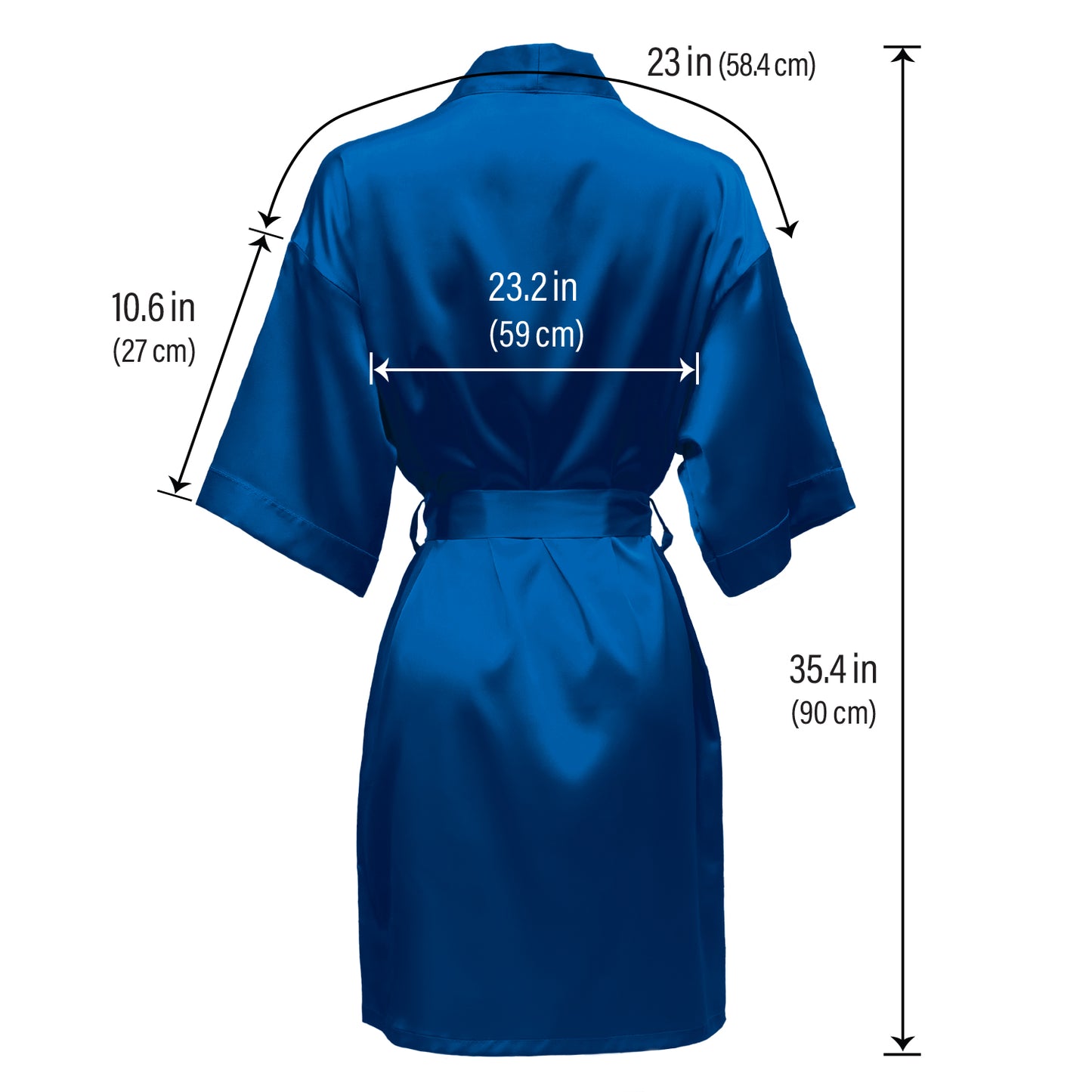 LUX ROBE SHORT [CAPRI BLUE]