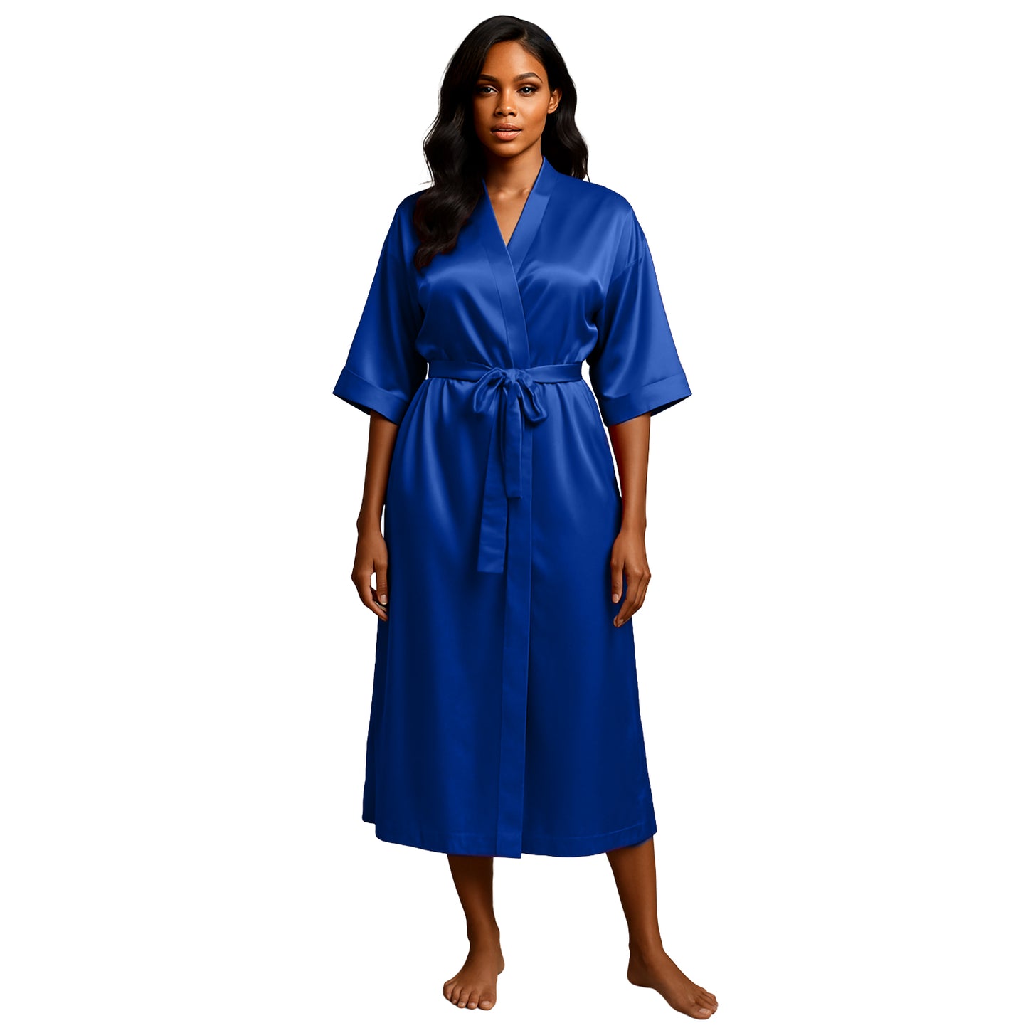 LUX ROBE LONG [CAPRI BLUE]