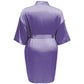 LUX ROBE SHORT [VIOLET]