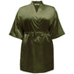 LUX ROBE SHORT [OLIVE]