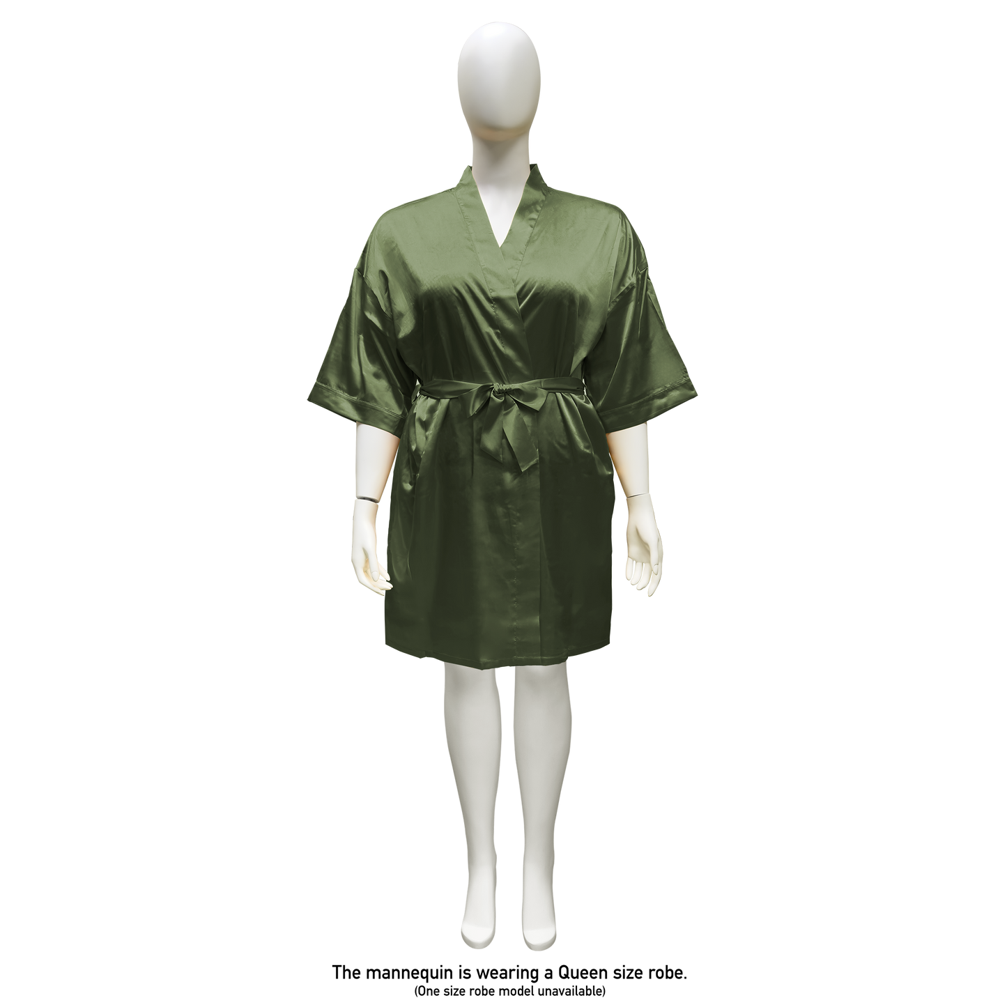 LUX ROBE SHORT [OLIVE]