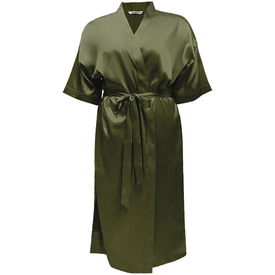 LUX ROBE LONG [OLIVE]