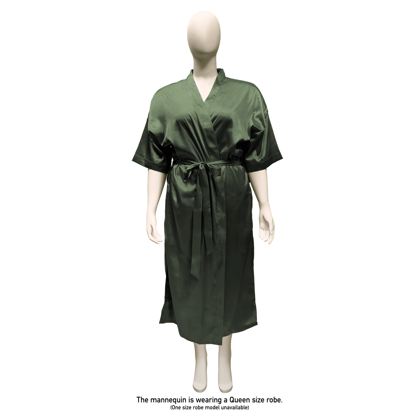 LUX ROBE LONG [OLIVE]