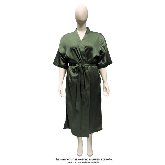 LUX ROBE LONG [OLIVE]