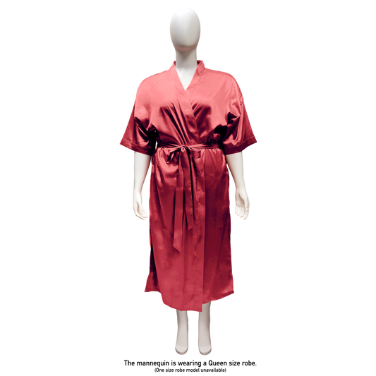 LUX ROBE LONG [SCARLET]