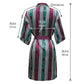 LUX PATTERN ROBE SHORT : AZTEC