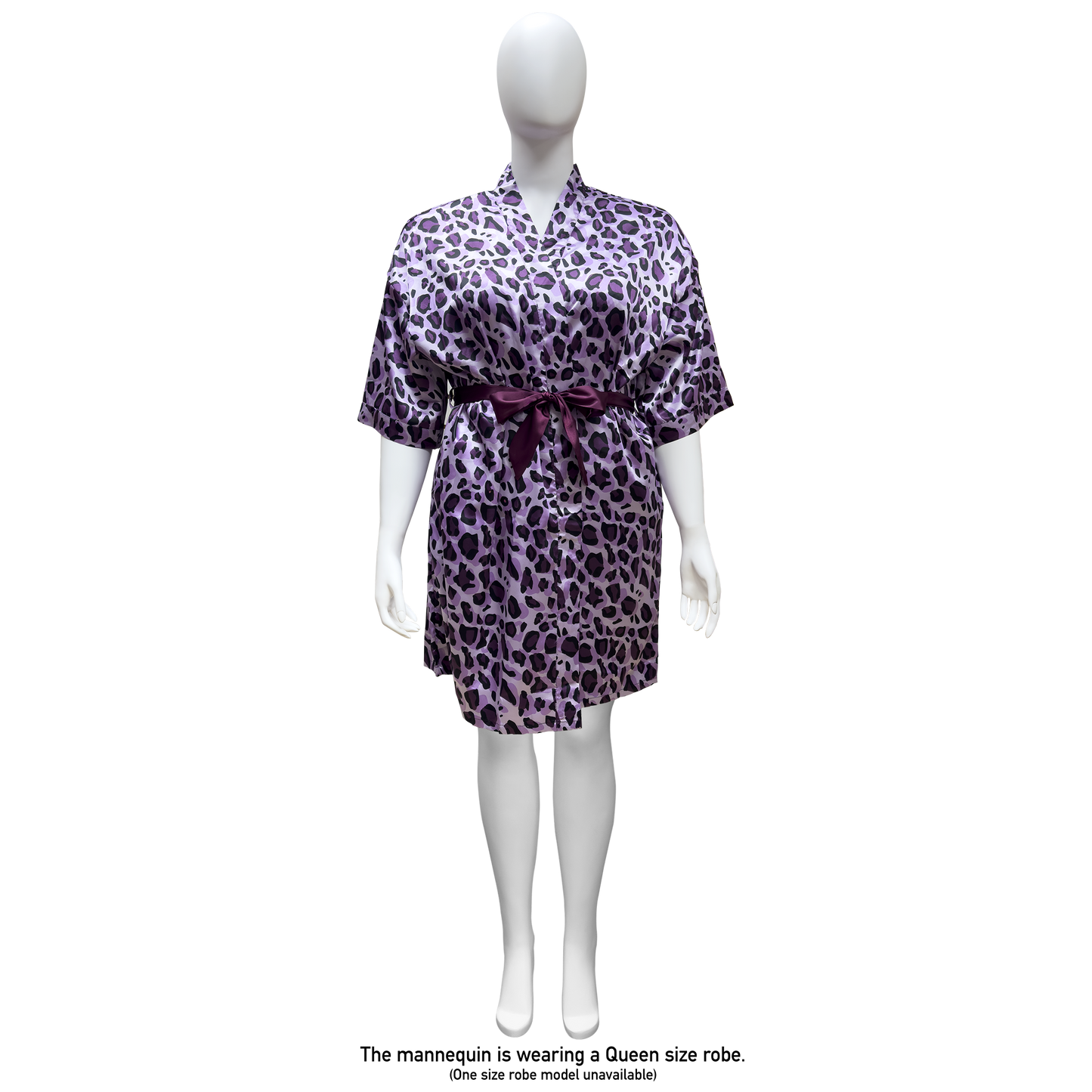 LUX PATTERN ROBE SHORT : P-LEO