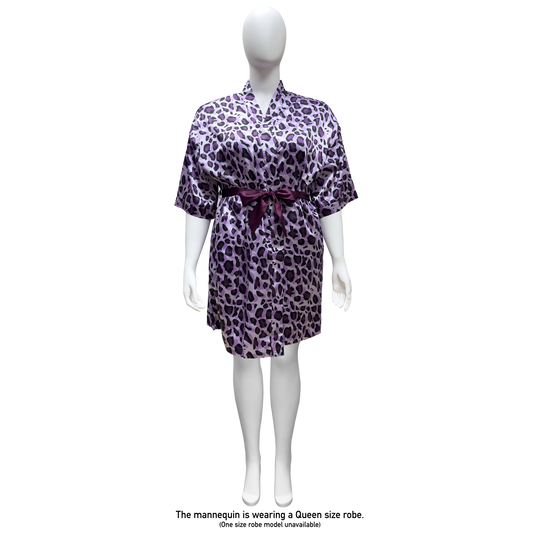 LUX PATTERN ROBE SHORT : P-LEO