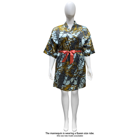 LUX PATTERN ROBE SHORT : BQ-3