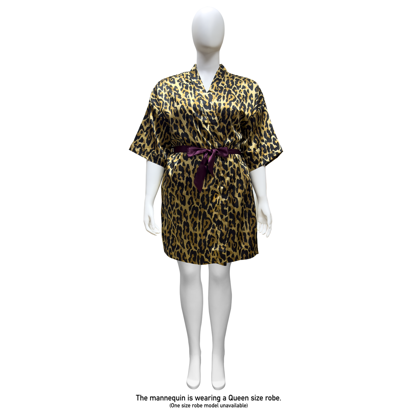 LUX PATTERN ROBE SHORT : LE-1