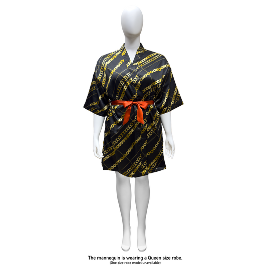 LUX PATTERN ROBE SHORT : CH-1