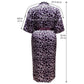 Pattern Robe Long : P-Leo