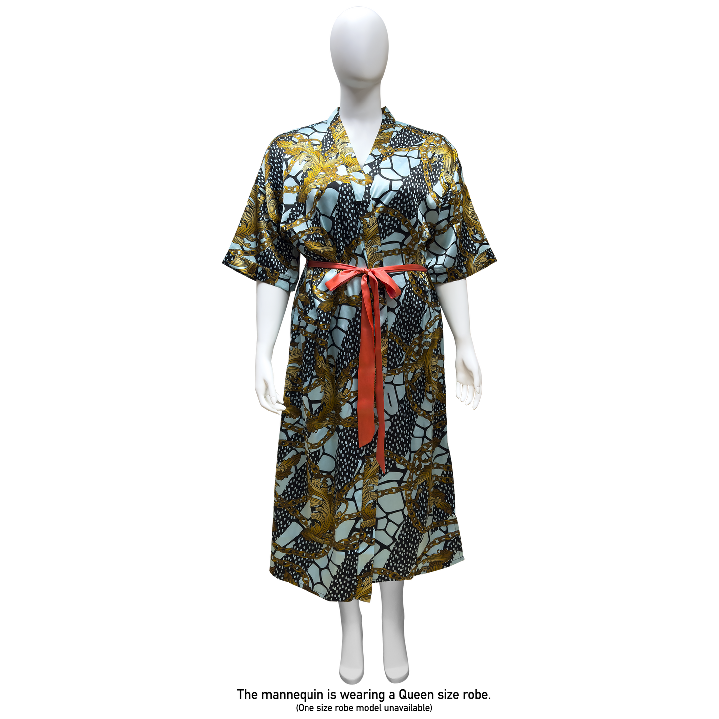 LUX PATTERN ROBE LONG : BQ-3