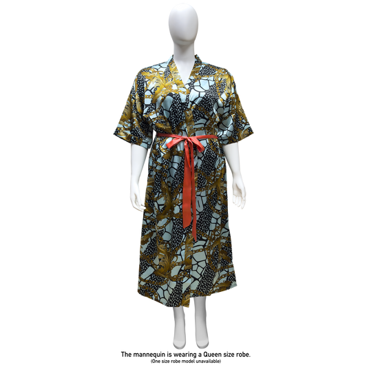 LUX PATTERN ROBE LONG : BQ-3