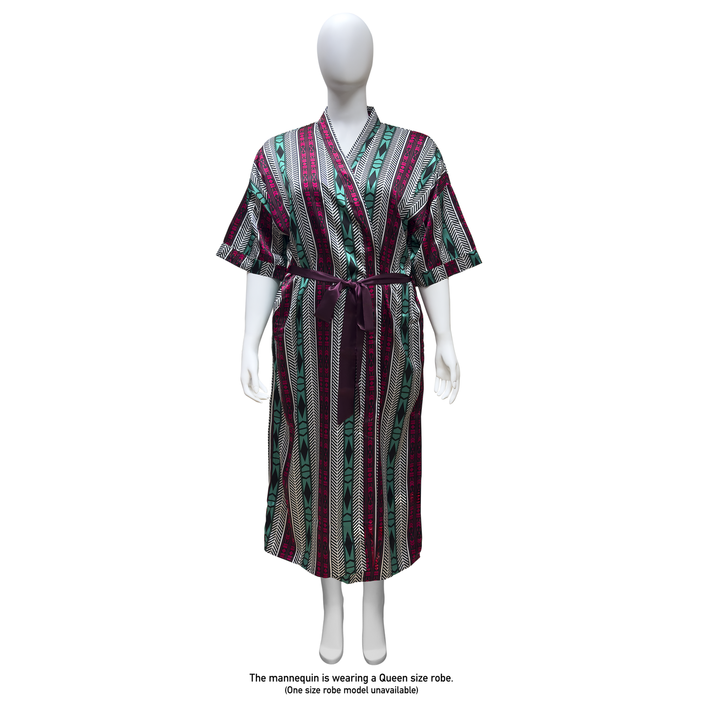 LUX PATTERN ROBE LONG : AZTEC