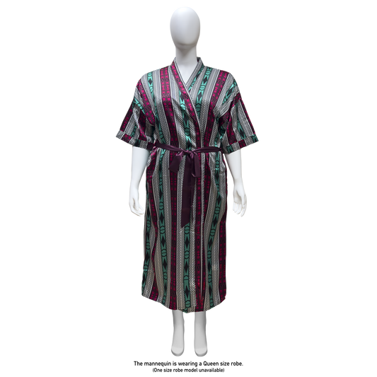 LUX PATTERN ROBE LONG : AZTEC