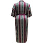 LUX PATTERN ROBE LONG : AZTEC