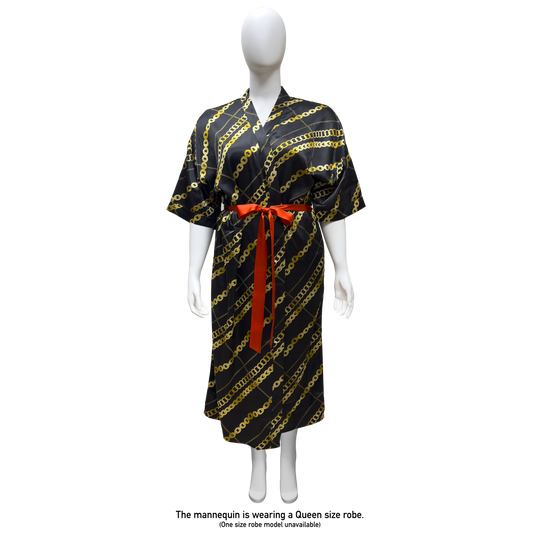 LUX PATTERN ROBE LONG : CH-1