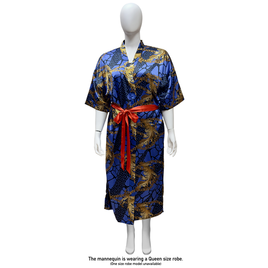 LUX PATTERN ROBE LONG : BQ-5