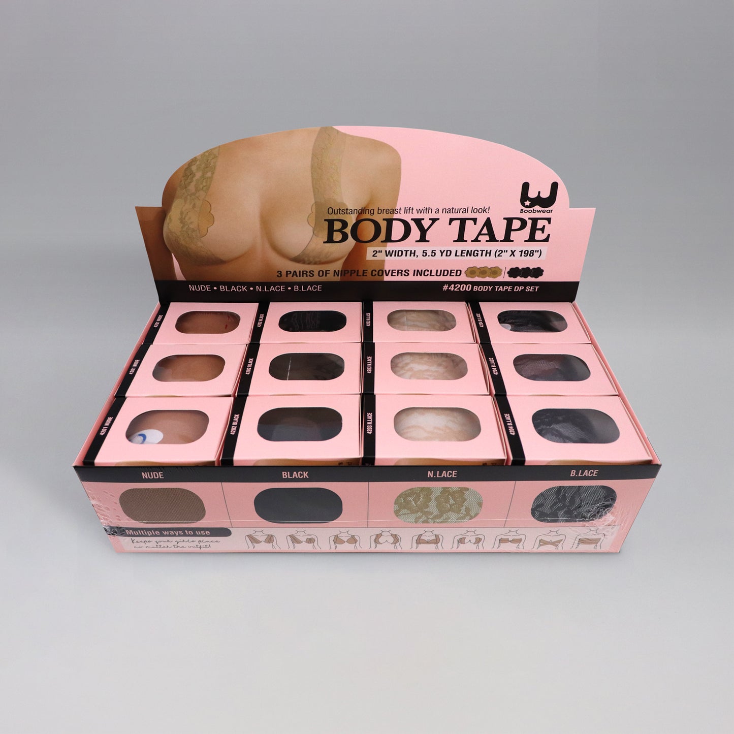 BODY TAPE DISPLAY SET by WANNABE