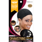 DRAWSTRING STRETCH WIG CAP