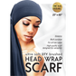 ULTRA SOFT DTY BRUSHED HEAD WRAP SCARF
