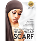 ULTRA SOFT DTY BRUSHED HEAD WRAP SCARF