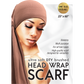 ULTRA SOFT DTY BRUSHED HEAD WRAP SCARF