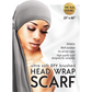 ULTRA SOFT DTY BRUSHED HEAD WRAP SCARF