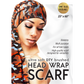 Ultra Soft Dty Brushed Head Wrap Scarf