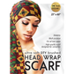 Ultra Soft Dty Brushed Head Wrap Scarf - 12 pcs set
