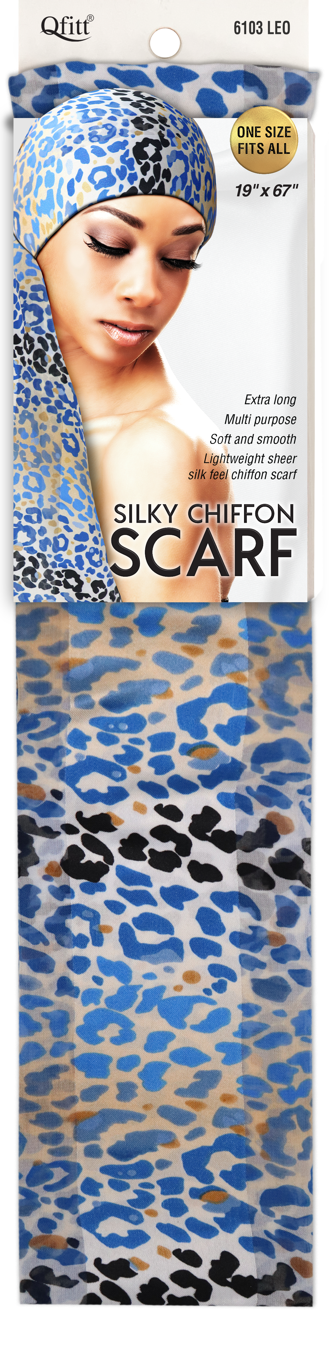 SILKY CHIFFON SCARF