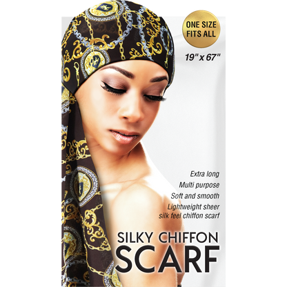 Silky Chiffon Scarf