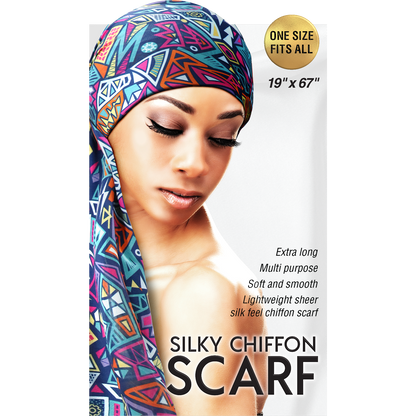Silky Chiffon Scarf