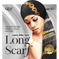 Luxury Silky Satin Long Scarf