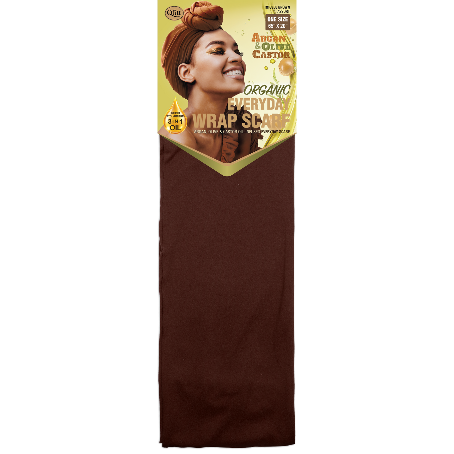 ORGANIC EVERYDAY WRAP SCARF [ASSORT-12PIECES SET]