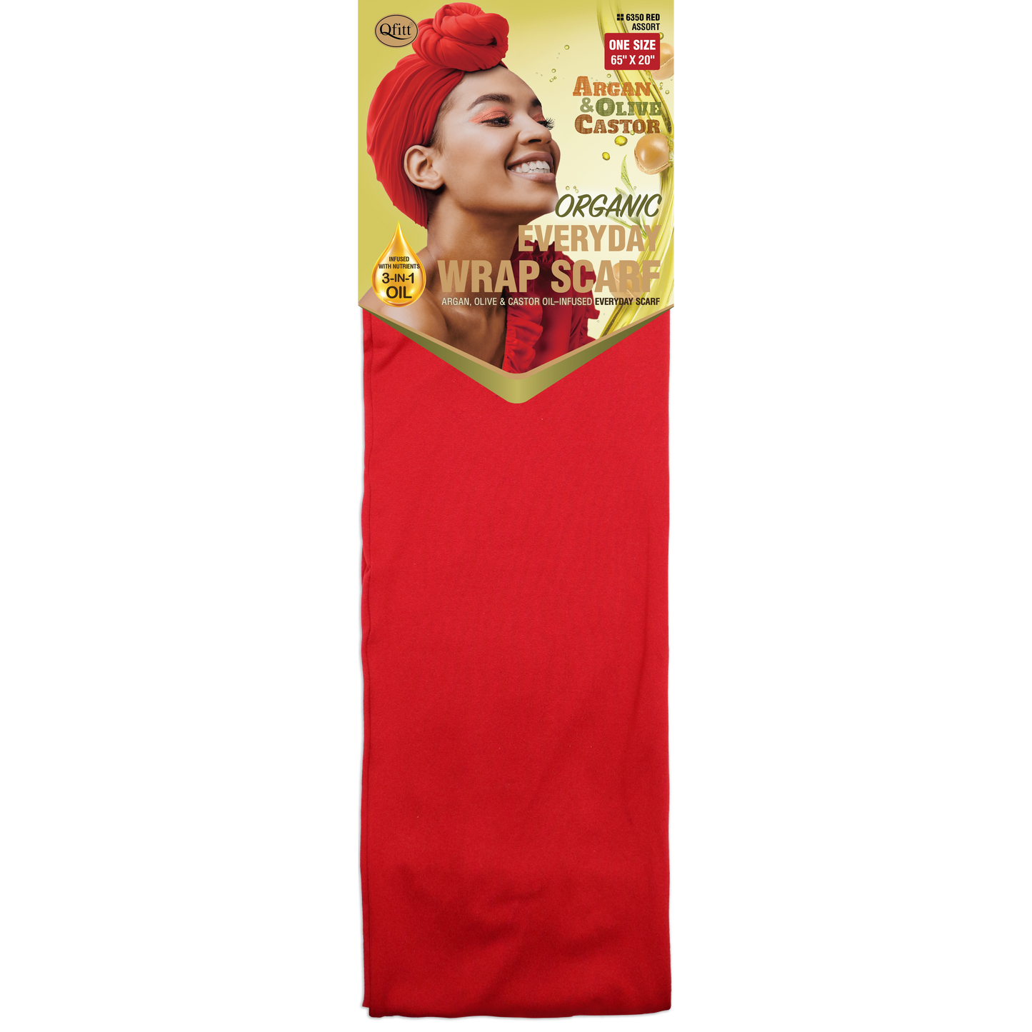 ORGANIC EVERYDAY WRAP SCARF [ASSORT-12PIECES SET]