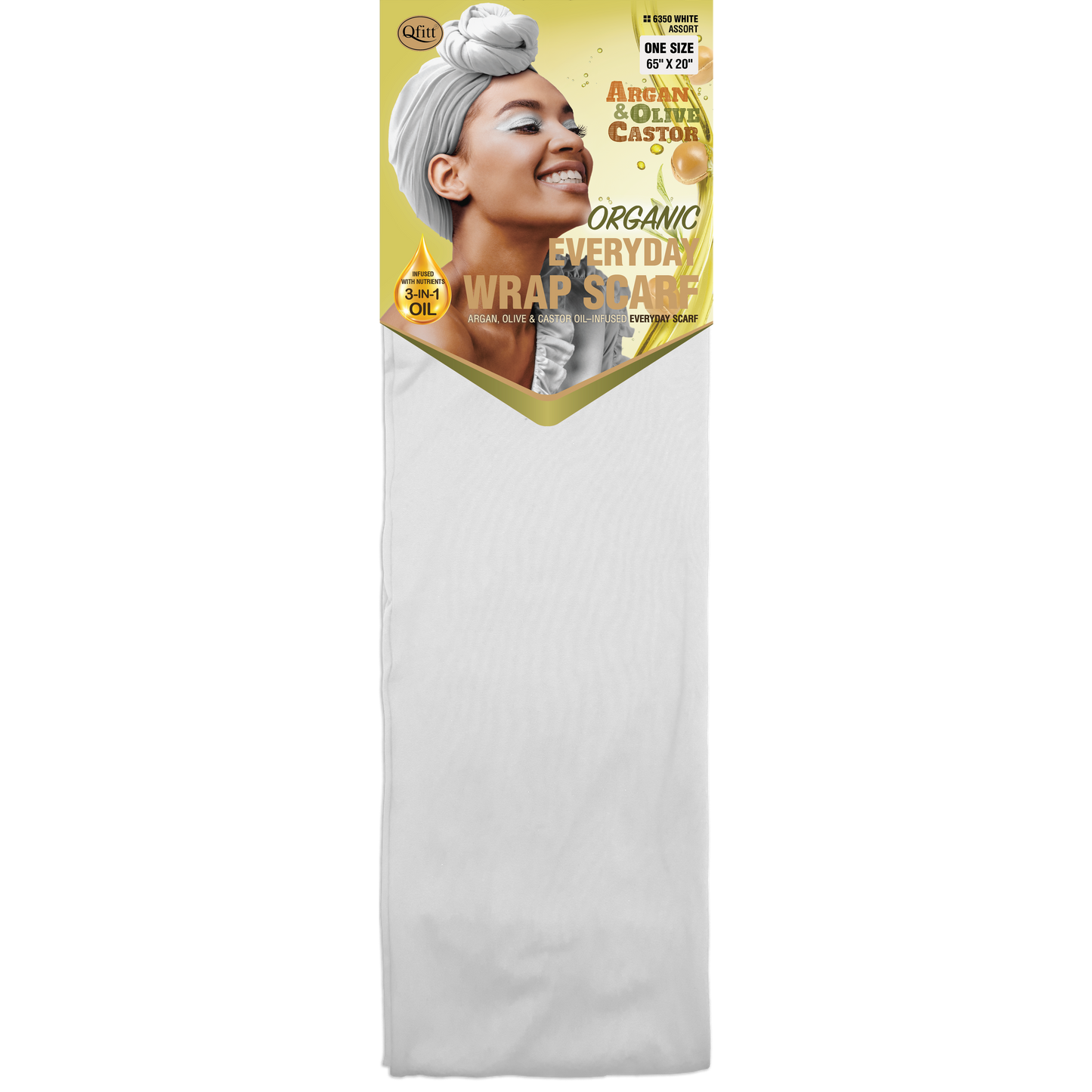 ORGANIC EVERYDAY WRAP SCARF [ASSORT-12PIECES SET]