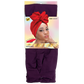 Wired Wrap Turban - 6 pcs set