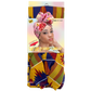 Wired Wrap Turban Pattern - 6 pcs set