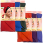 Snap Wrap Turban - 6 pcs set