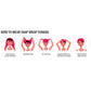 Snap Wrap Turban Pattern - 6 pcs set