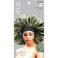 (Jumbo) Luxury Silky Satin Bonnet - Solid - 6 pcs set