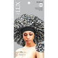 (Regular) Luxury Silky Satin Bonnet - Pattern - 6 pcs set