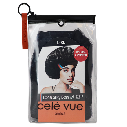 (X-Large) Lace Silky Bonnet