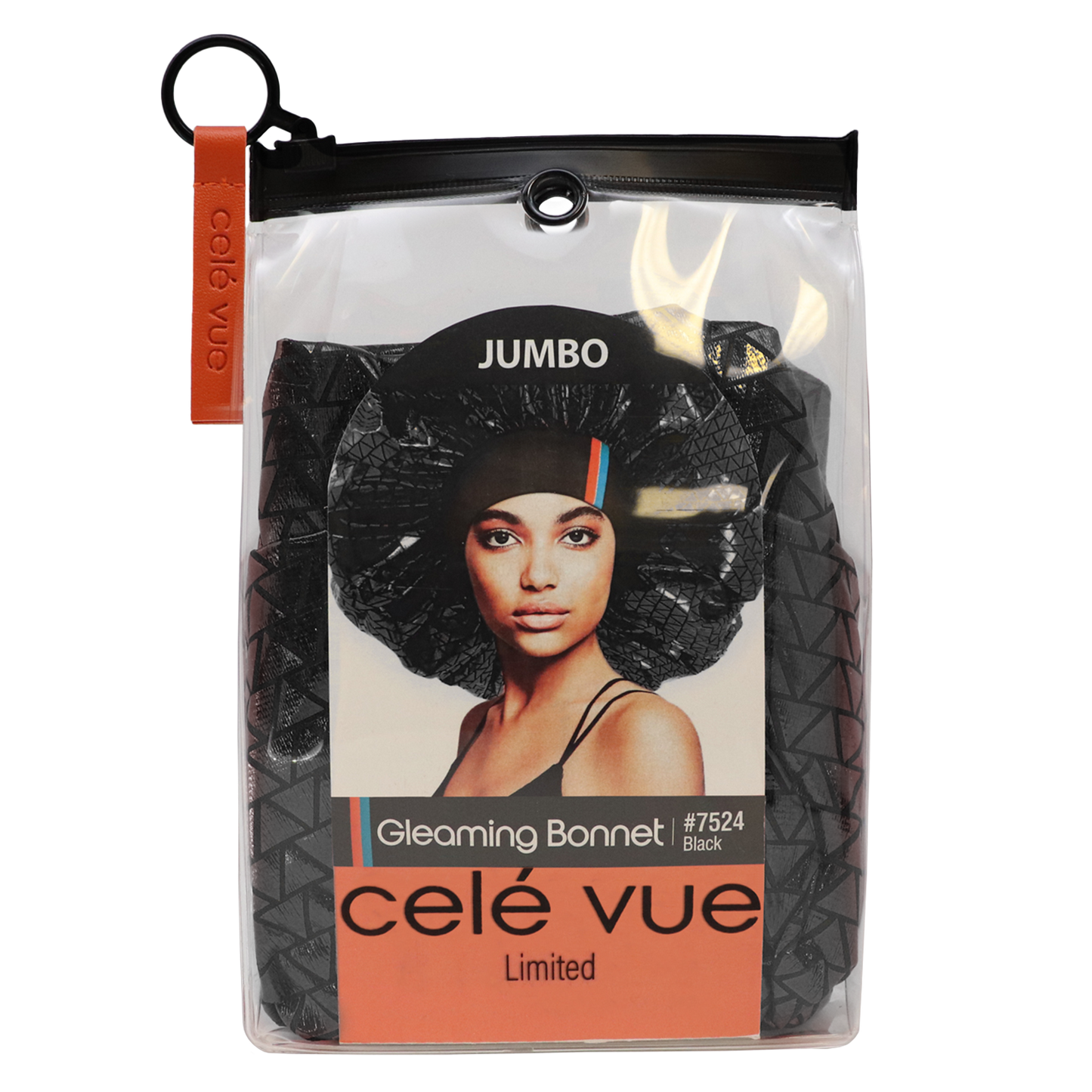 JUMBO GLEAMING BONNET [BLACK]